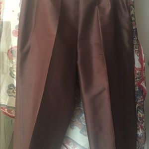 100% silk pants